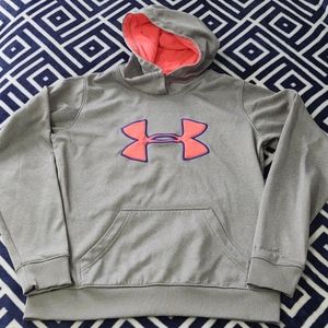 Under Armour Storm Grey Hoodie Unisex Sz Small